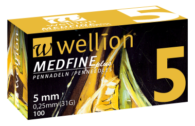 Wellion MEDFINE plus Pennadeln 5mm 