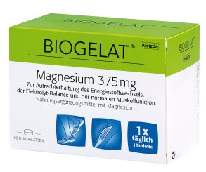 Biogelat Magnesium 375mg Filmtabletten 