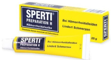 SPERTI PREPARATION H SLB 