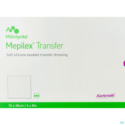 MEPILEX TRANSFER 15X20CM MOE 5ST 