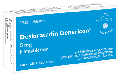 Desloratadin Genericon® 5 mg Filmtabletten 
