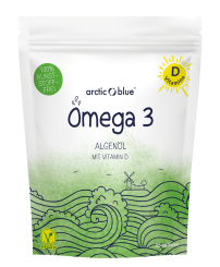 Arctic Blue OMEGA 3 ALGENOEL DHA VIT D KPS ARB 90ST 