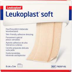 LEUKOPL SOFT  6CMX 5M 1ST 