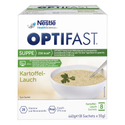 OPTIFAST<sup>®</sup> Suppe Kartoffel-Lauch 8x55g 
