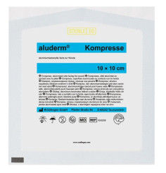 ALUDERM KOMPR ST 10X10CM 