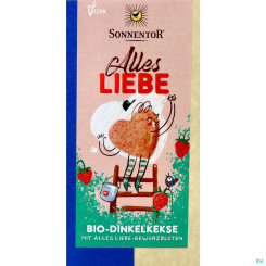 SONNENTOR KEKS BIO A.LIEBE 125G 