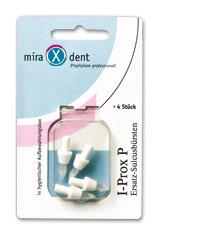 Miradent I-prox P 4 Ersatzbürsten Weiß 