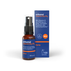 Orthomol Vitamin D₃+K₂ Spray 