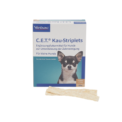 C.E.T. Kaustriplets für kleine Hunde 