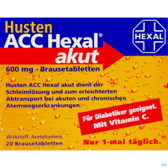 HUSTEN ACC HEX BRTBL 600MG 20ST 