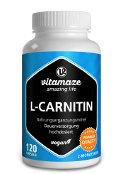 L-Carnitin 340mg vegan Kapseln 