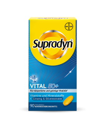 Supradyn<sup>®</sup> VITAL 50+ mit Ginseng und Olivenextrakten Filmtabletten 