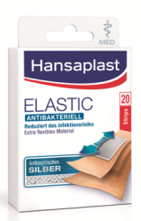 Hansaplast Elastic MED antibakteriell Strips 