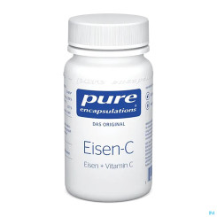 Pure encapsulations Kapseln Eisen + Vitamin C 