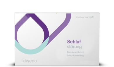 KIWENO Schlafstörungen Test (L-Tryptophan, Vitamin B6, Magnesium und Zink) 