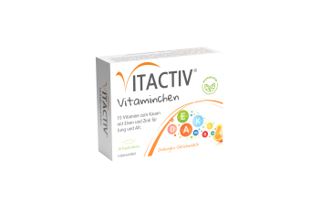 VITACTIV<sup>®</sup> Vitaminchen Orangen-Geschmack Kaubonbons 