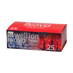 Wellion INOVO Total AntiBody Testkit 25ct 
