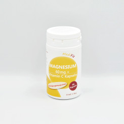 Magnesium 60 mg + Vitamin C Kapseln 