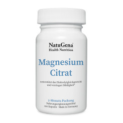 NatuGena Magnesium-Citrat Kapseln 