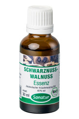 Schwarznuss Walnuss Essenz Bio Sanatur 