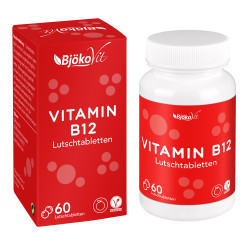 BjökoVit Vitamin B12 Lutschtabletten 500mcg Vegan 
