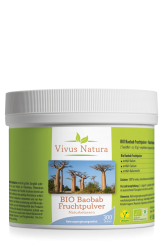 Bio Baobab Fruchtpulver Naturbelassen 