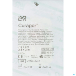 CURAPOR Wundverband steril chirurgisch 7 x 5 cm 