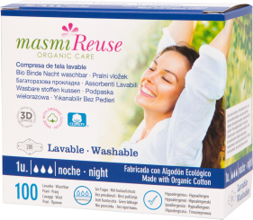 Bio Binde Ultra Nacht Masmi Reuse - Waschbar 