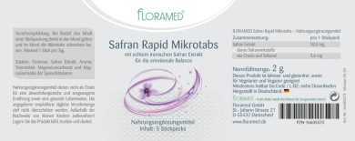 Floramed Safran Rapid Microtabs 