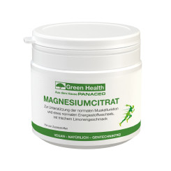 Green Health Magnesiumcitrat Pulver, 300g 