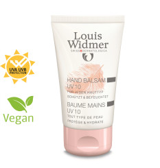Widmer Handbalsam UV 10 ohne Parfum 
