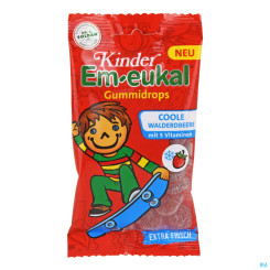 Em-eukal Gummidrops für Kinder Waldbeere zuckerfrei 75g 