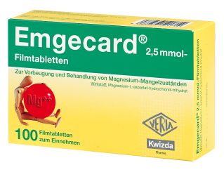 Emgecard 2,5 mmol-Filmtabletten 