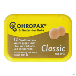 OHROPAX CLASSIC WACHS 12ST 