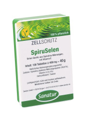 Sanatur SpiruSelen hefefrei Hau Tabletten 