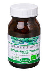 Sanatur Bio Spirulina & Chlorella Tabletten bio 