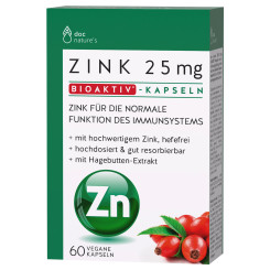 Zink Kapseln 25mg Bioaktiv Doc 