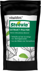vitaldoc® Steevia EXTRAKT-PULVER Nachfüllbeutel 