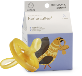 Bio Schnuller Rundschild Kiefergerecht Größe S 