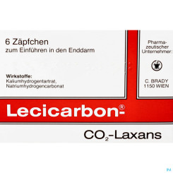 LECICARBON Zäpfchen 6STK 