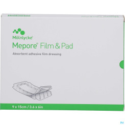 MEPORE FILM+PAD PHARM  9X15 5ST 