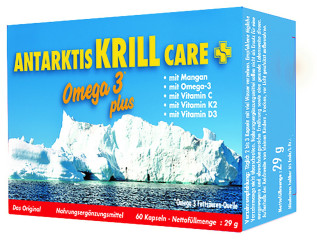 ANTARKTIS KRILL CARE KAPSELN 60 Stk 