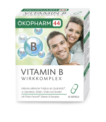 Ökopharm<sup>®</sup> Wirkkombination für den Vitamin-Haushalt: Vitamin B Kapseln 