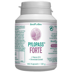 Pylopass FORTE 180 Kapseln mit B12 & OBE 
