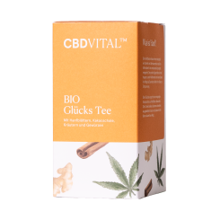 CBD VITAL BIO Glücks Tee 