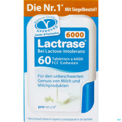 LACTRASE 6.000 FCC Tablettenspender 60STK 