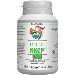 Natto NKCP PUR 125 mg Natto Bacillus 180 Kapseln 
