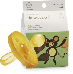 Bio Schnuller Rundschild Kirschform Größe S 