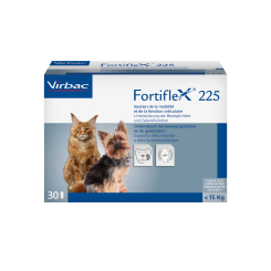 Fortiflex 225mg - Ergänzungsfuttermittel für Katzen und Hunde 