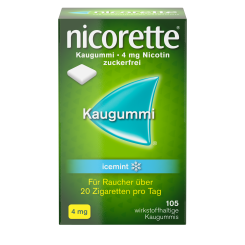 nicorette® Kaugummi icemint 4mg 